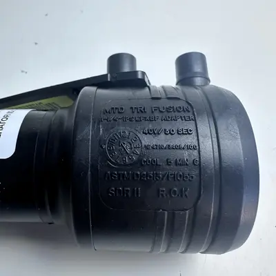 TRI0474F 1-1/4" IPS 90 Deg Electrofusion Elbow for PE Gas Pipe - Thumbnail 7