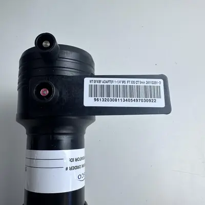TRI0474F 1-1/4" IPS 90 Deg Electrofusion Elbow for PE Gas Pipe - Thumbnail 5