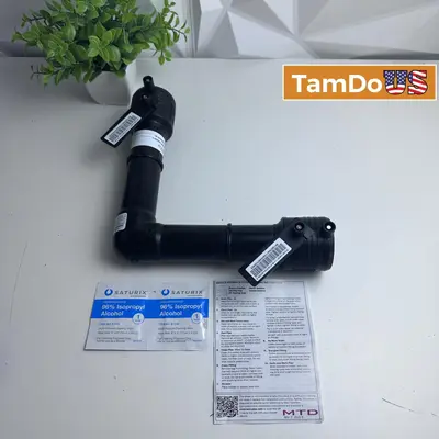 TRI0474F 1-1/4" IPS 90 Deg Electrofusion Elbow for PE Gas Pipe - Thumbnail 1