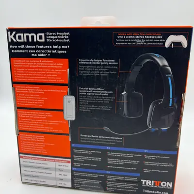 Triton Kama Stereo Gaming Headset | For PS4 & Mobile | 3.5mm Audio Jack - Thumbnail 9