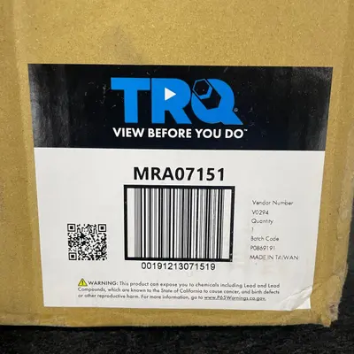TRQ MRA07151 Chrome Light Bracket Amber Marker Turn Signal Light Assembly - Thumbnail 4