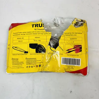 TRUSCEND Titanium Weed Guard Swim Jig Fishing Lures 5pcs - Thumbnail 2