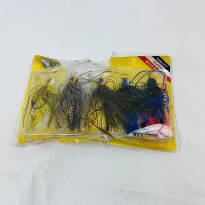 TRUSCEND Titanium Weed Guard Swim Jig Fishing Lures 5pcs - New - Real photo at TamDo.us