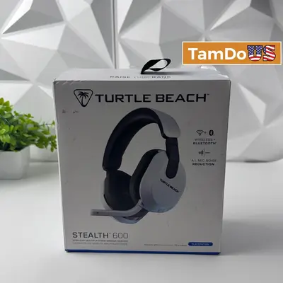 Turtle Beach Stealth 600 Gen 3 Wireless Headset White PlayStation PS5 PS4 PC 80H - Good - Real photo at TamDo.us