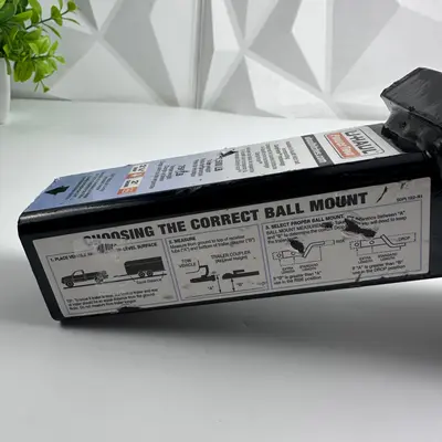 U-Haul PowerTow Trailer Hitch Ball Mount 2" Shank 2-1/4" Drop 2" Ball 7500 LB - Thumbnail 5