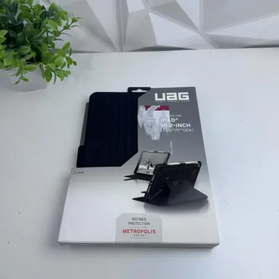 UAG Metropolis Folio Case for Apple iPad 10.2" (7th 8th 9th Gen) - Black/Gray - Thumbnail 2