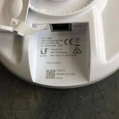 Ubiquiti UniFi Building Bridge 60GHz 1+Gbps Wireless Point-to-Point Kit UBB - Thumbnail 10