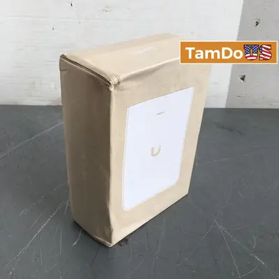 Ubiquiti UniFi6 In-Wall WiFi 6 Access Point (U6-IW-US), White, Dual-Band - New - Real photo at TamDo.us
