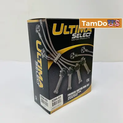 Ultima Select 3284-03 Premium Ignition Wire Set Spark Plug Wires Replacement Kit - Thumbnail 1