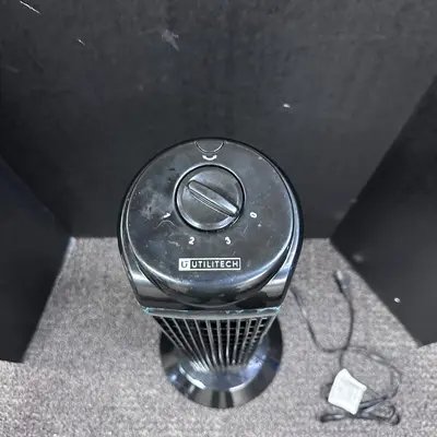 Utilitech 28-in Oscillating Tower Fan, 3-Speed Quiet Home Cooling - Thumbnail 5