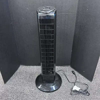 Utilitech 28-in Oscillating Tower Fan, 3-Speed Quiet Home Cooling - Thumbnail 3