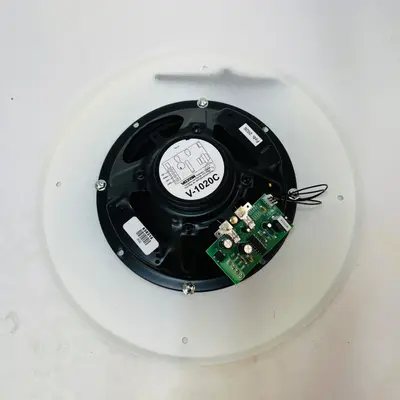 Valcom V-1020C 8-inch One-Way Round Wall/Ceiling Speaker - Built-in Amplifier - Thumbnail 9