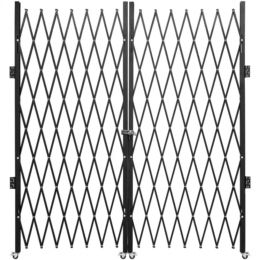 VEVOR Folding Door Gate Adjustable Security Gate - Photo 1 - Real photo at TamDo.us