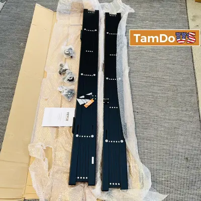 VEVOR Folding Door Gate Adjustable Security Gate - Thumbnail 1