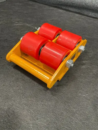 VEVOR Industrial Machinery Mover 13,200 lbs 6T Carbon Steel Skate Dolly for Ware - Thumbnail 2