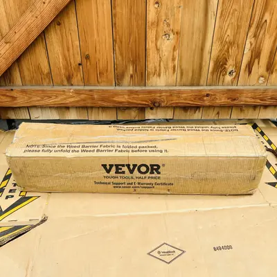 Vevor Plastic Sheeting 10' x 100' Black 6 Mil Heavy Duty Poly Roll Vapor Barrier - Thumbnail 4