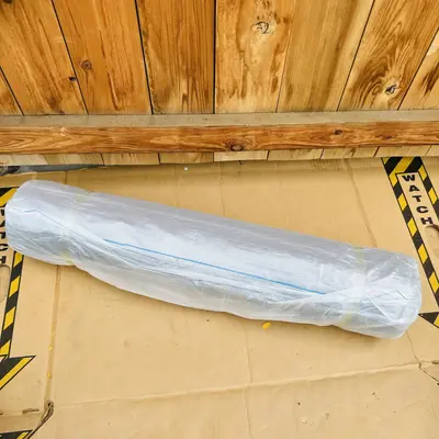 Vevor Plastic Sheeting 10' x 100' Black 6 Mil Heavy Duty Poly Roll Vapor Barrier - Thumbnail 6