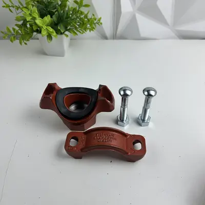 Victaulic 920N Mechanical Tee Branch Outlet, 2 1/2" × 1 1/2" NPT, Hole 2" - Thumbnail 2
