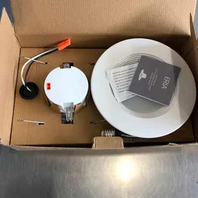 Vivint Smart Lighting 5"/6" Recessed Smart Lights by ERIA Dimmable White 2-Pack - Thumbnail 2