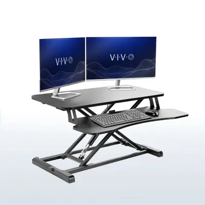 VIVO K Series 32" $ 139  Standing Desk Converter Height Adjustable Sit Stand Riser - Thumbnail 3