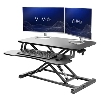 VIVO K Series 32" $ 139  Standing Desk Converter Height Adjustable Sit Stand Riser - Thumbnail 1