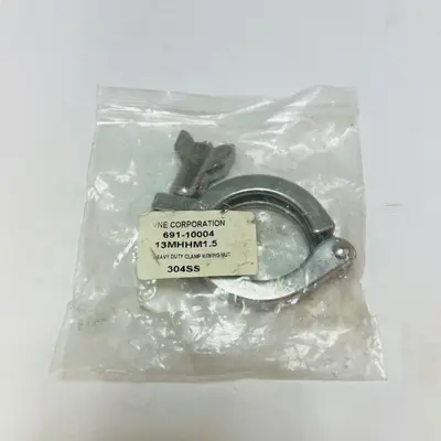 VNE 691-10004 13MHHM1.5 1.5" Tri-Clamp Sanitary Heavy Duty 304SS Clamp 11P805 - Thumbnail 2