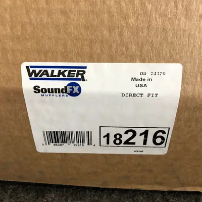 Walker Soundfx 18216 Direct Fit Exhaust Muffler 2.75" Inlet 2.75" Outlet - Thumbnail 3