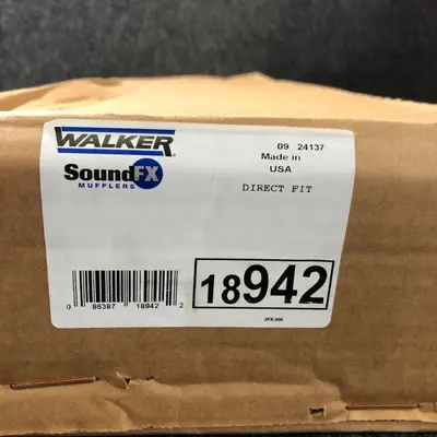 Walker Soundfx 18942 Direct Fit Exhaust Muffler 2.25" Inlet 2.25" Outlet - Thumbnail 3
