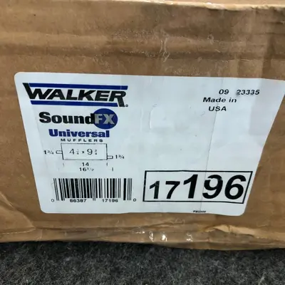 Walker Soundfx Universal Exhaust Muffler 1.75" - Thumbnail 4