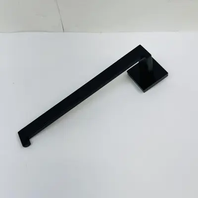 Wall Mount Towel Bar A7009-BK, Black Bathroom Towel Holder - Thumbnail 4