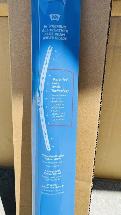 WAP16 16" Premium All-Weather Flex Beam Wiper Blade (Pack of 5) - Thumbnail 10