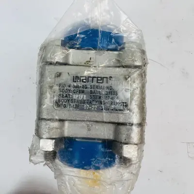 Warren Ball Valve 366FRG CF8M 316SS, RPTFE Seat, 1/2" NPT, Graphite Seal, New - Thumbnail 3