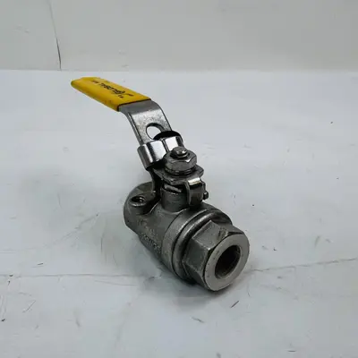 Warren Valve Stainless Steel Ball Valve, 1/2" NPT, 1000 WOG, CF8M - Thumbnail 4