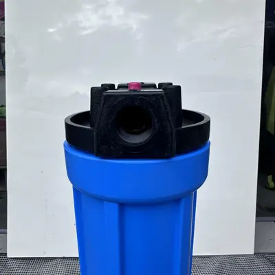 Watts Flowmatic 20 inch Blue Filter Housing 3/4" Ports - Thumbnail 2