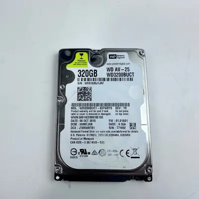 WD AV-25 320GB 2.5" Internal CCTV DVR Hard Drive HDD WD3200BUCT-63TWBY0 - Thumbnail 5