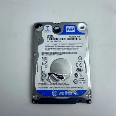 WD Blue 320GB 2.5" Internal SATA Hard Drive HDD WD3200LPVX Thin 7mm 5400RPM AF - Thumbnail 4