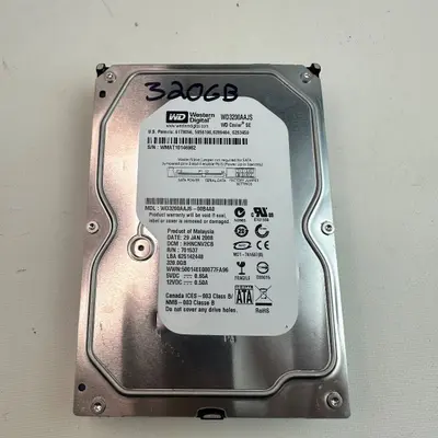 WD Caviar SE 320GB 7200RPM SATA 3Gb/s HDD – WD3200AAJS - Thumbnail 2
