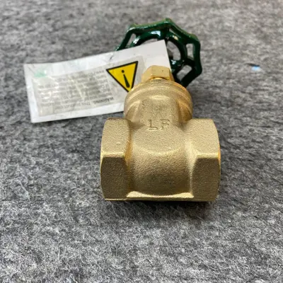 Webstone H-10134W Brass Gate Valve – 200 CWP / 125 WSP, Forged Body, Hard Seat - Thumbnail 3