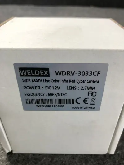 WELDEX WDRV-3033CF WDR 650TVL Color Auto-Heated IR Camera - Thumbnail 6