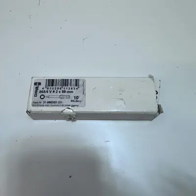 Wera 060303, 868/4 V Square-Plus Bits, #2 x 89 mm (10 pcs) - Thumbnail 4