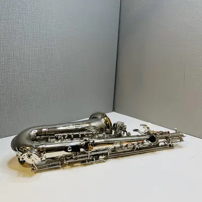 Wexler Student Eb Alto Saxophone Nickel Plated with Mouthpiece and Hard Case - Thumbnail 5