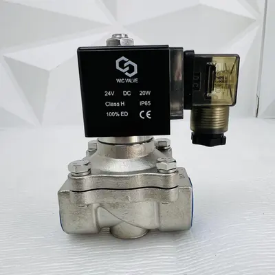 WIC Valve 2SCW-3/4-24VDC-D-V Solenoid Valve 3/4", 24V DC, 100 PSI, IP65 - Thumbnail 2