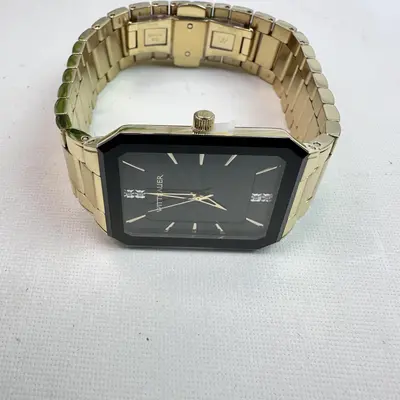 Wittnauer Men's Watch WN3092 49mm Gold-Tone Diamond Accent - Thumbnail 8