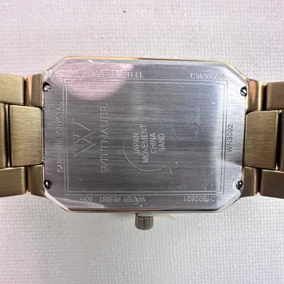 Wittnauer Men's Watch WN3092 49mm Gold-Tone Diamond Accent - Thumbnail 10
