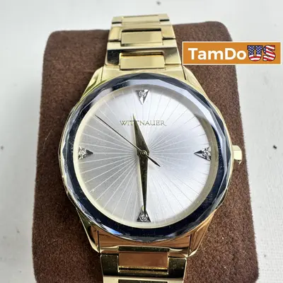 Wittnauer Women's Watch WN4106, Diamond Accent, Sapphire Crystal 32mm - Thumbnail 1