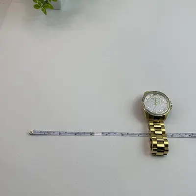 Wittnauer WN3072 Men's 44mm Pave Gold Tone Quartz Watch - Thumbnail 6