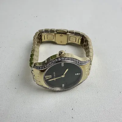 Wittnauer $725 WN4117 Women's Watch 30x30MM Black Diamond Dial Steel Band - Thumbnail 5