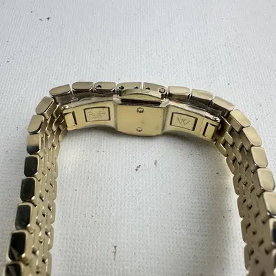 Wittnauer $725 WN4117 Women's Watch 30x30MM Black Diamond Dial Steel Band - Thumbnail 6