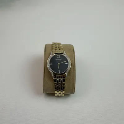 Wittnauer WN4117 Women's Watch 30x30MM Black Diamond Dial Steel Band - Thumbnail 9