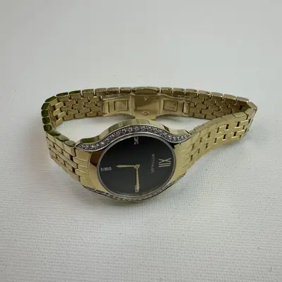 Wittnauer WN4117 Women's Watch 30x30MM Black Diamond Dial Steel Band - Thumbnail 3